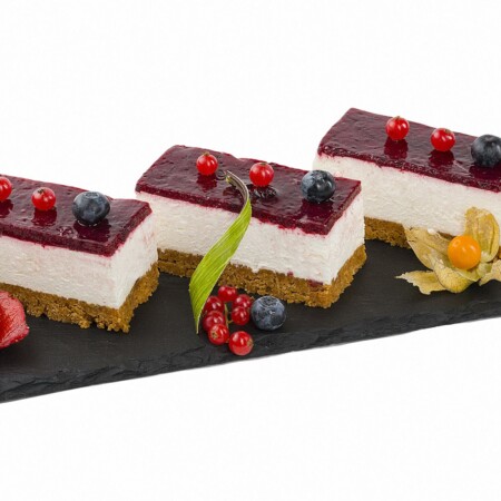 Cheesecake cu fructe de pădure
