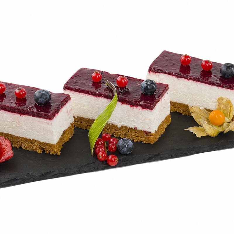 Cheesecake cu fructe de pădure