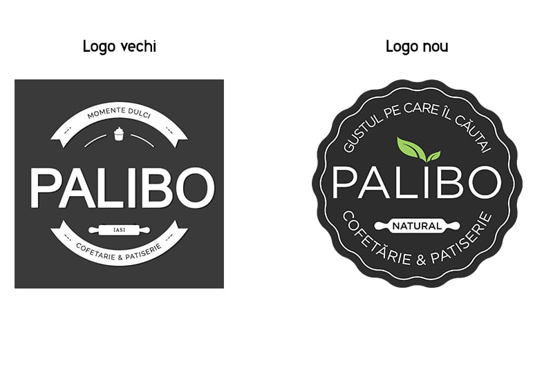 Logo nou | Cofetăria Palibo Iași
